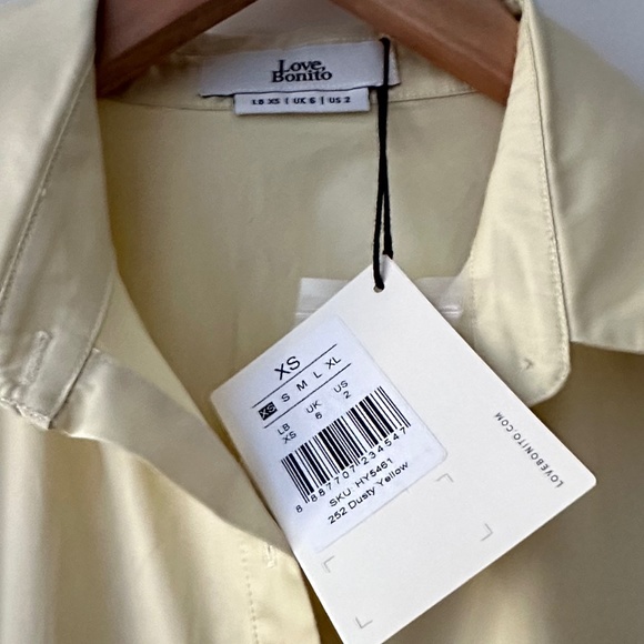 Dusty Yellow Summer Dress - Picture 3 of 3